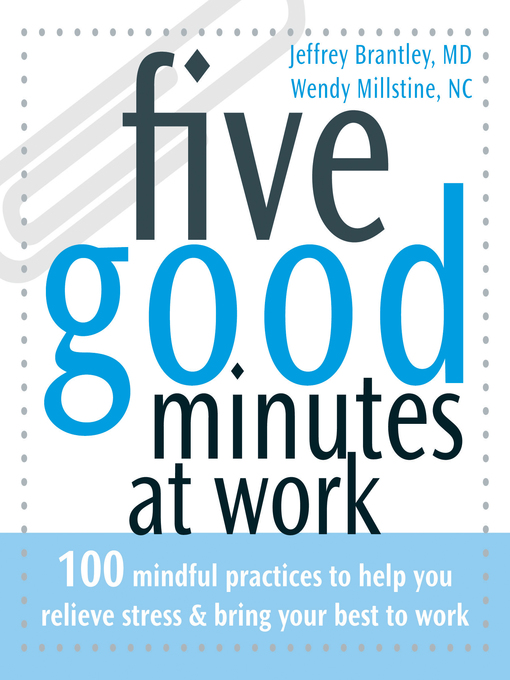 Title details for Five Good Minutes at Work by Jeffrey Brantley - Wait list